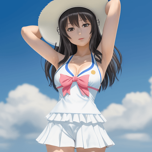 AI generated: (((Erika Itsumi From Girls Und Panzer))), (((Erika Itsumi))), (((Girls und Panzer))), (((ガールズ＆パンツァー)...