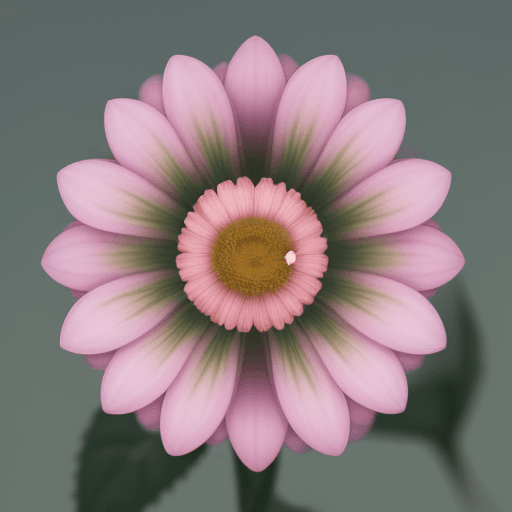 AI generated: a flower that represents the concept of nothing