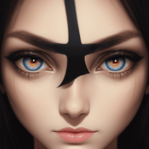 AI generated: eyes of a woman