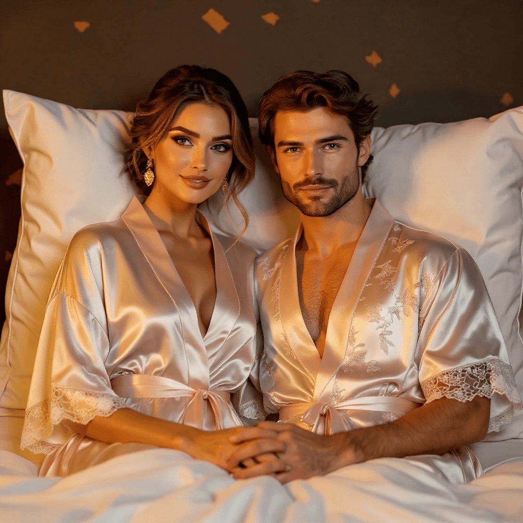 AI generated: in bed