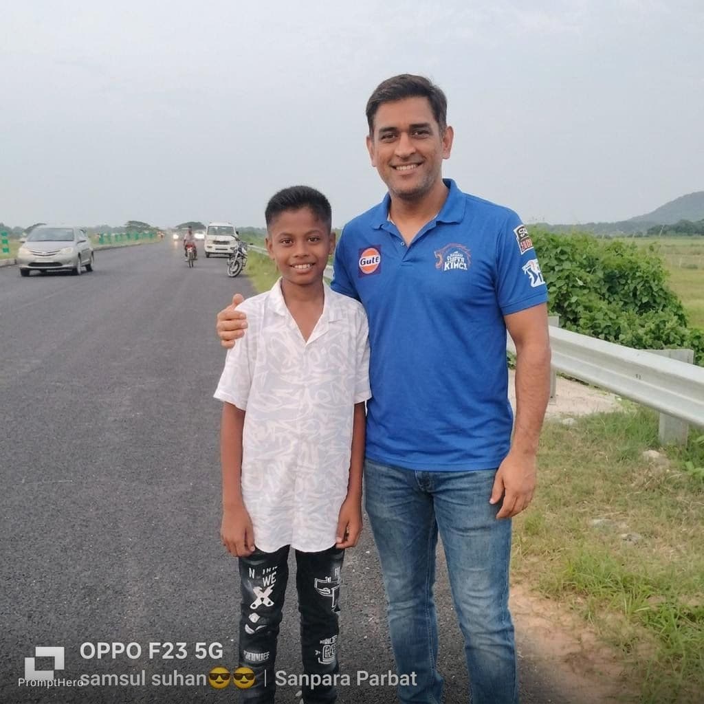 AI generated: Add dhoni with me