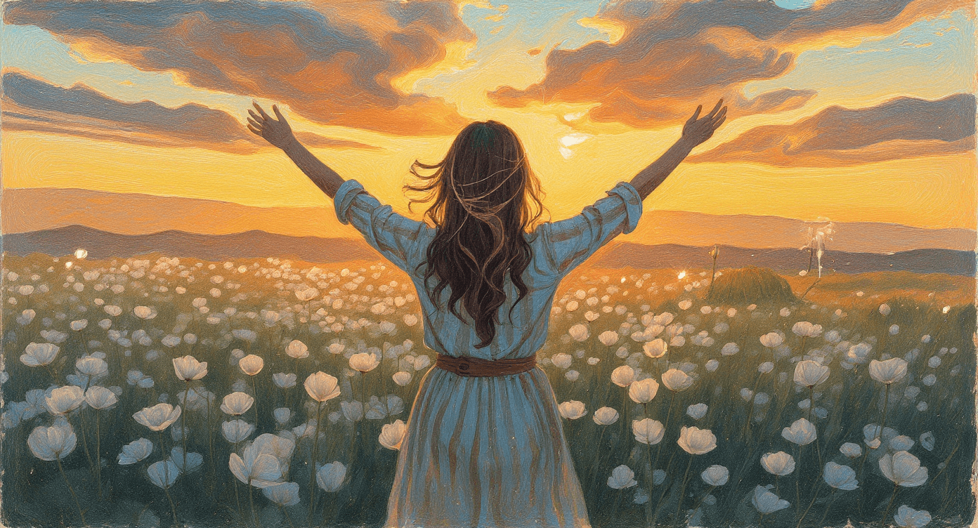 AI generated: "I welcome this new day as a canvas for creative expression", "embracing the unique perspective and ...