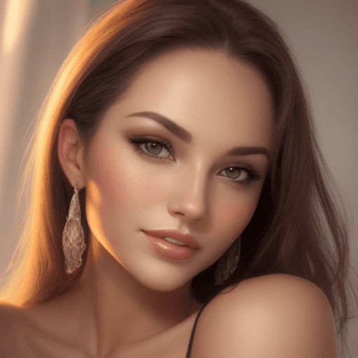 AI generated: face a beautiful woman 