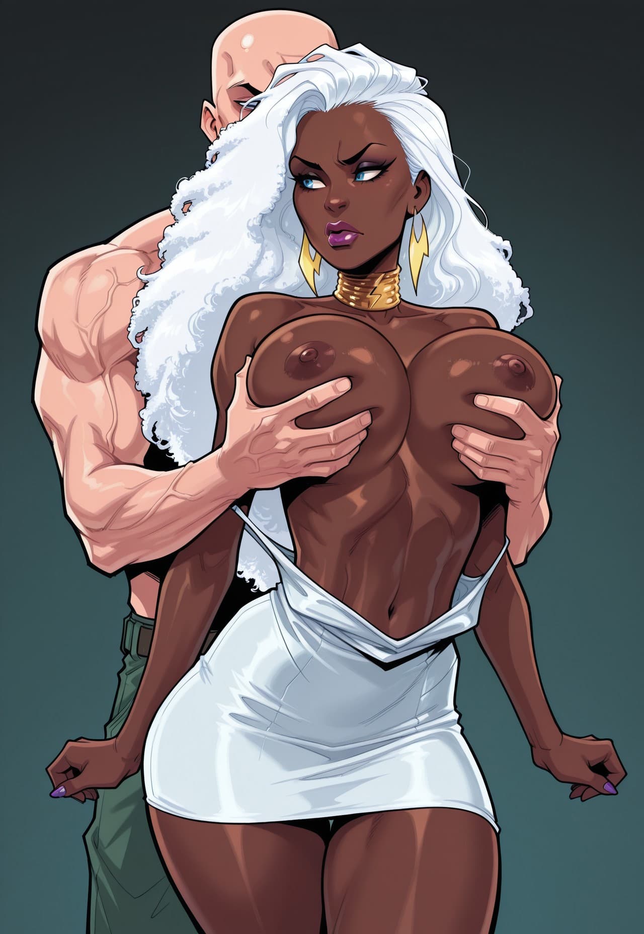 Rear Breast Grope - Image 4