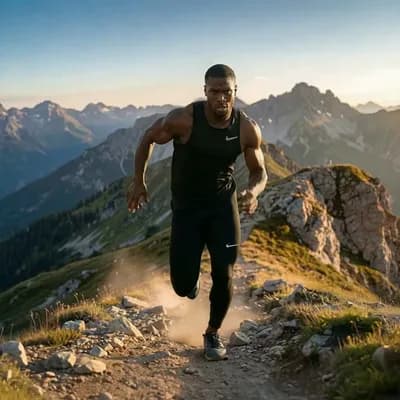 AI generated video: animate running