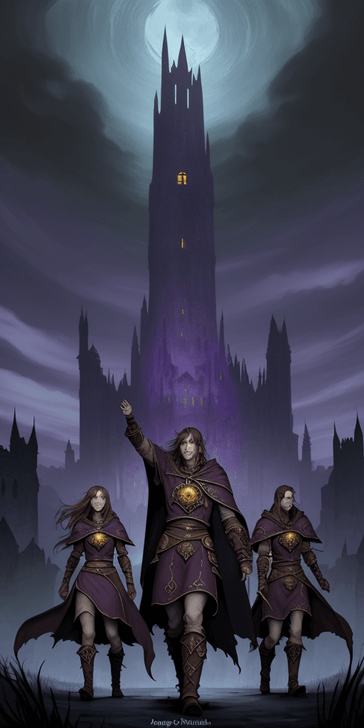 AI generated: Augur of Dunlain