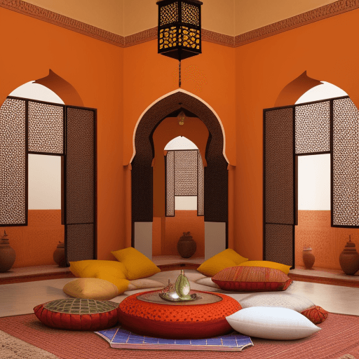 AI generated: moroccan style