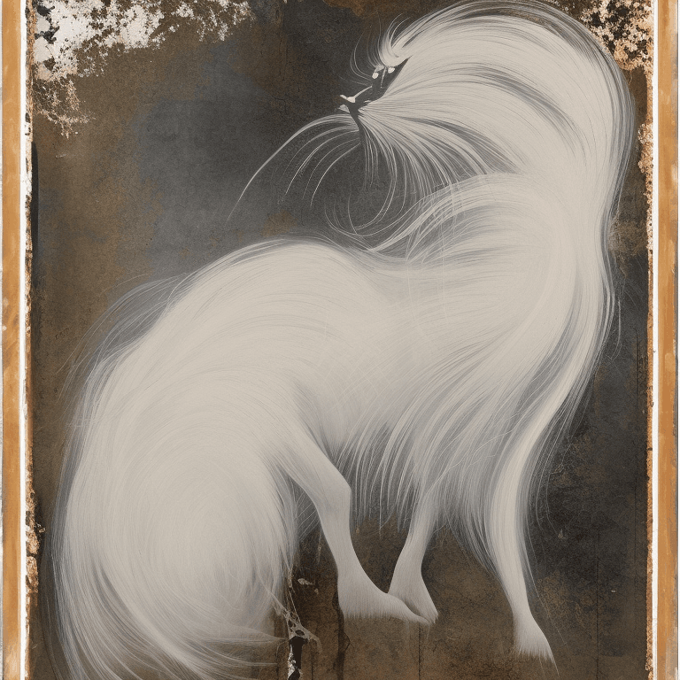 AI generated: A strikingly mystical creature, reminiscent of a large, magical female monster, takes center stage i...