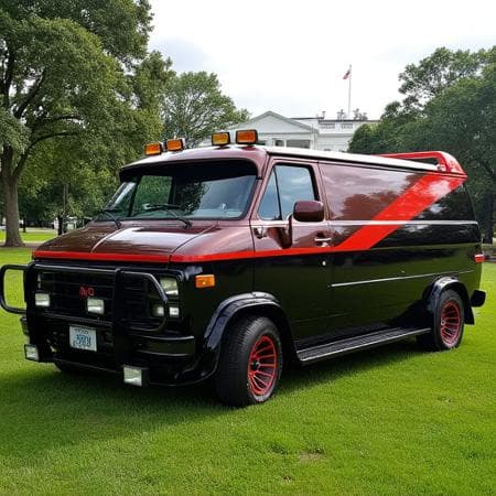 The A-Team Van - GMC Vandura (Flux)