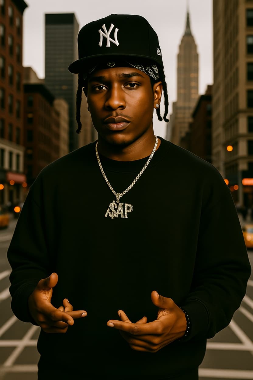 AI generated: Place him on New York