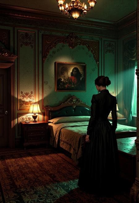 Haunted Hotel Concept 👻🎃😱 [Flux]