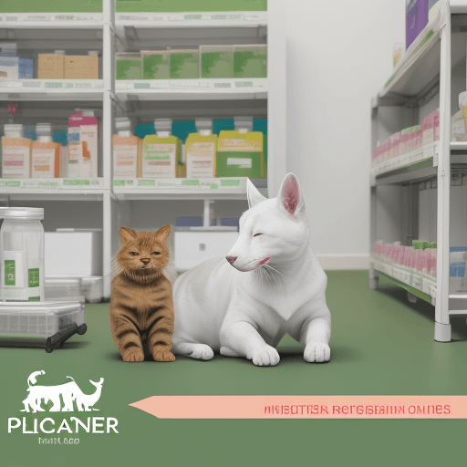 AI generated: plyer for veterinary products
