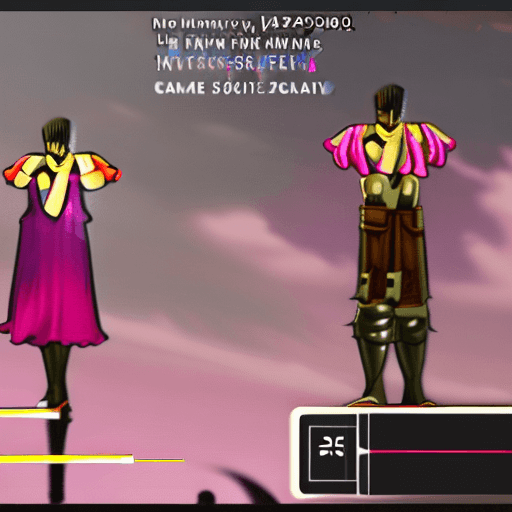 AI generated: anime warrior game screenshot, in the style of stylized realism, pink and bronze, large canvas sizes...