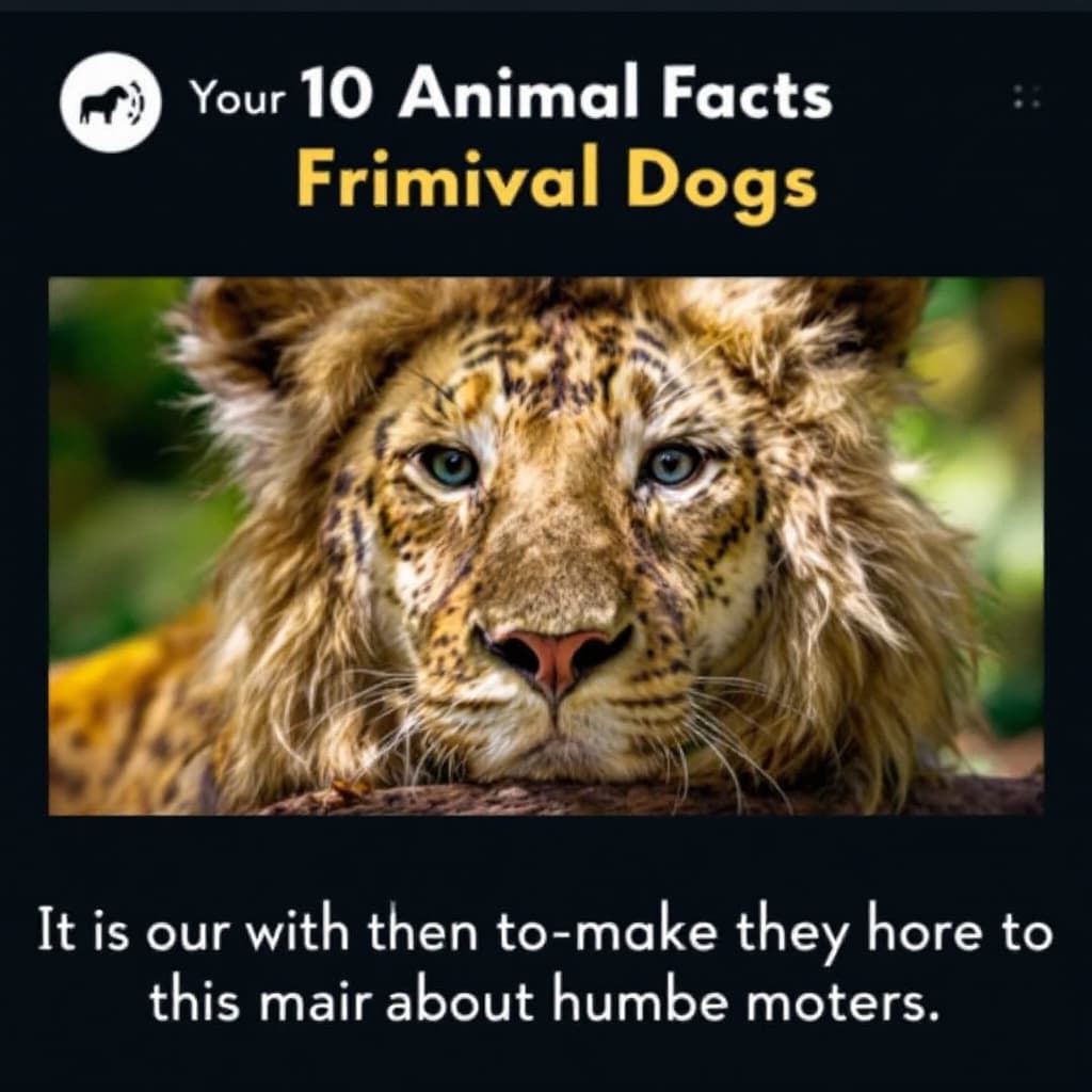 AI generated: youtube thumbnail
attractive 
for 10 animal facts 