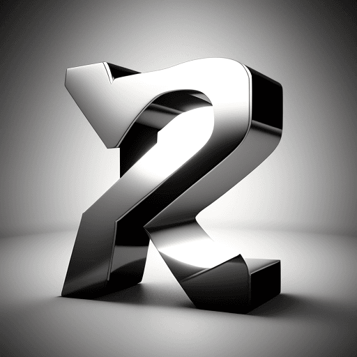 AI generated: 3E letters logo in 3d, smooth, jewelry, shine, ray tracing, octane rendering, shiny and reflective s...