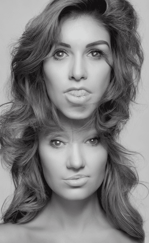 AI generated: (woman: 1 .1) solo focus, (perfect face: 1. 1)  at a high angle, gorgeous, Glamourous woman,  {Highl...