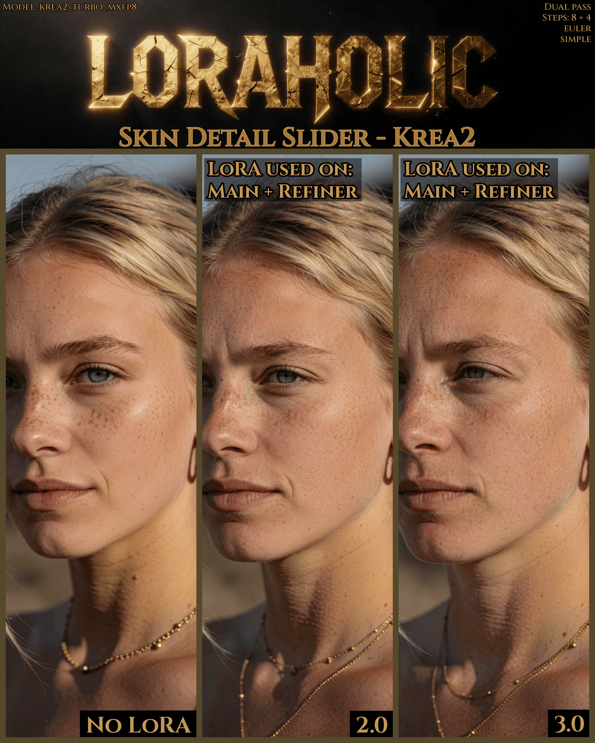 Skin Detail Slider - (Krea2 + ZIT) - Image 1