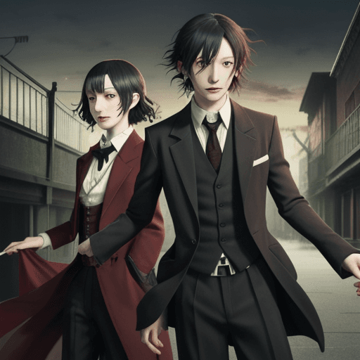 AI generated: bungou stray dogs