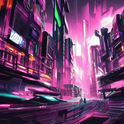 AI generated: make this into cyber punk style 