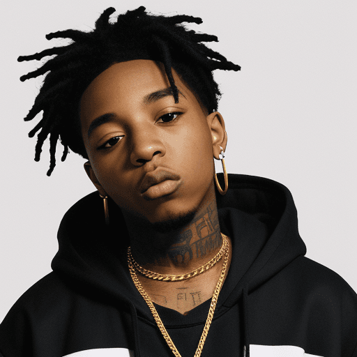 AI generated: Image of Toxi$ the rapper
