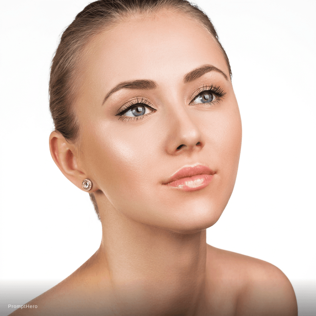 AI generated: clear skin no black heads free