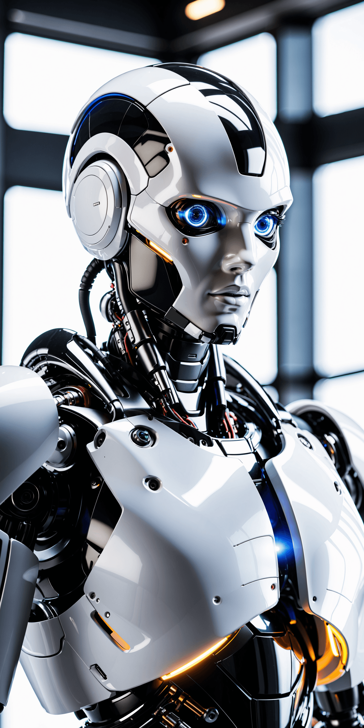AI generated: PLASTIC robot frame inside, in the style of fine attention to anatomy, mamiya rb67, sōsaku hanga, ch...