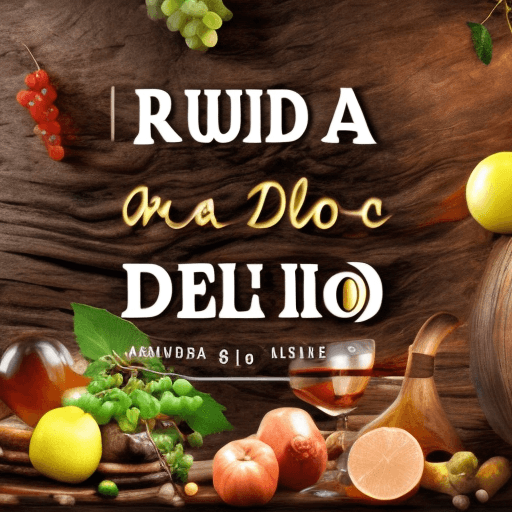 AI generated: rueda de aromas del vino
