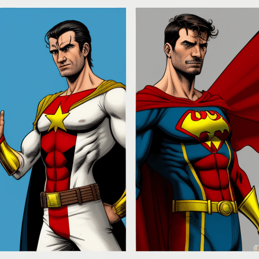 AI generated: If the countries of Spain and Cuba were superheroes