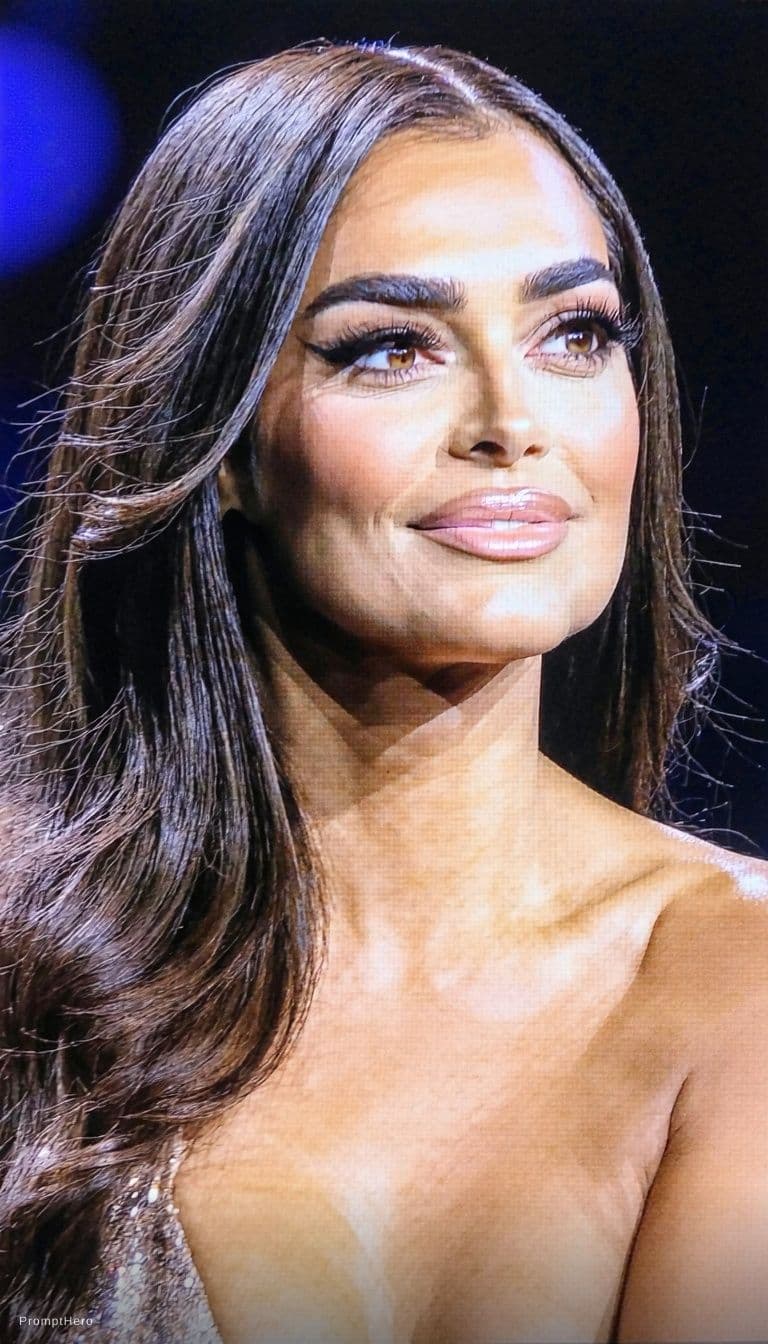 AI generated: Sexy look and 100 same face 
