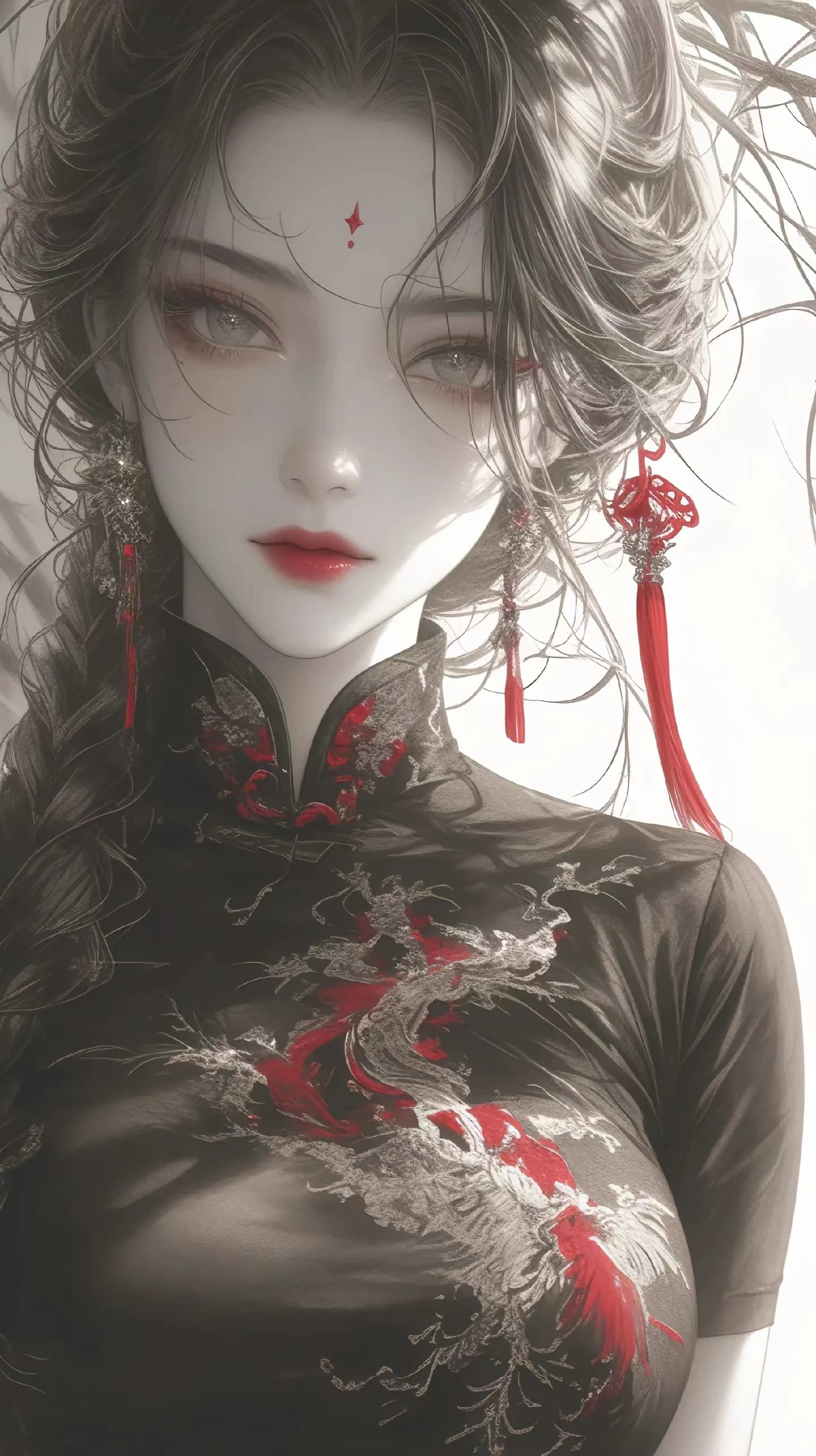 AI generated: 古风美女