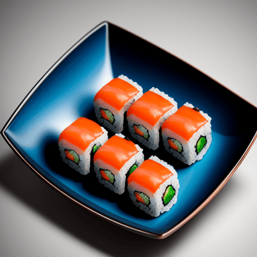 AI generated: sushi de poseidon