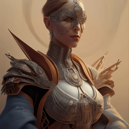 AI generated: mdjrny-v4 style portrait of Albania as a supervillain, intricate, elegant, highly detailed, digital ...