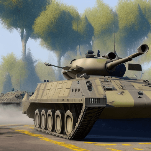 AI generated: EU military in Ukraine 2033 16k UHD unreal engine 5 hyper realistic graphics