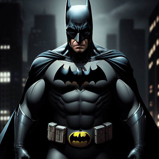 AI generated: Batman gangster 4 k ultra HD 