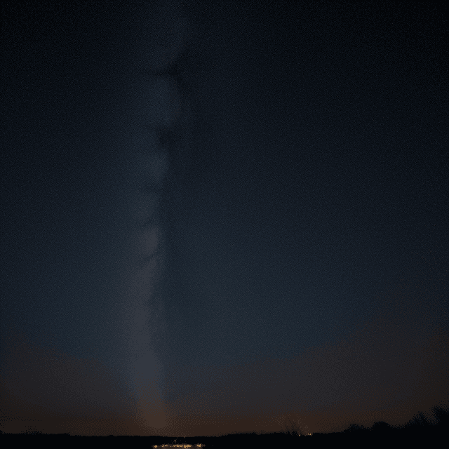AI generated: April starry sky