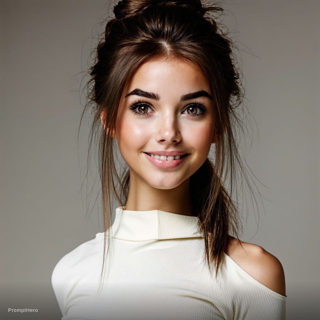 AI generated: Make this girl hot and sexy 