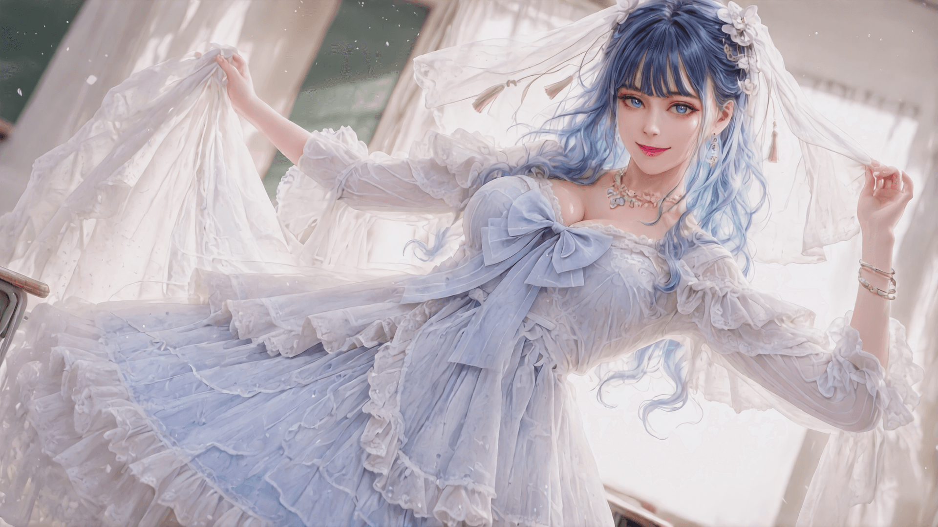 [IL DRESS 07] Lolita Dress Floravelle Dreamcatchia: Where Flowers Sing and Dreams Are Caught