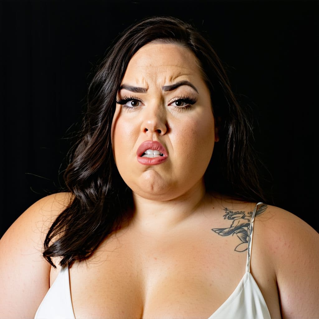 AI generated: porn latina plus size blow job nude