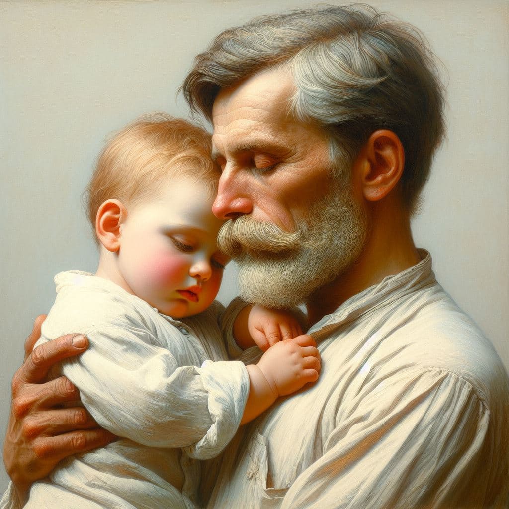 AI generated: Father an Son