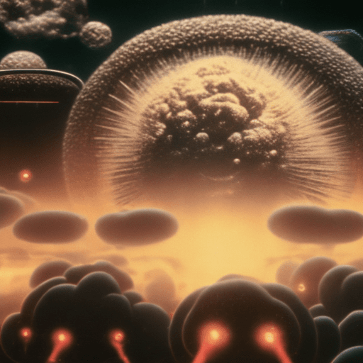 AI generated: a 35mm color film still from a 1960 Japanese tokusatsu science fiction television series, about a su...