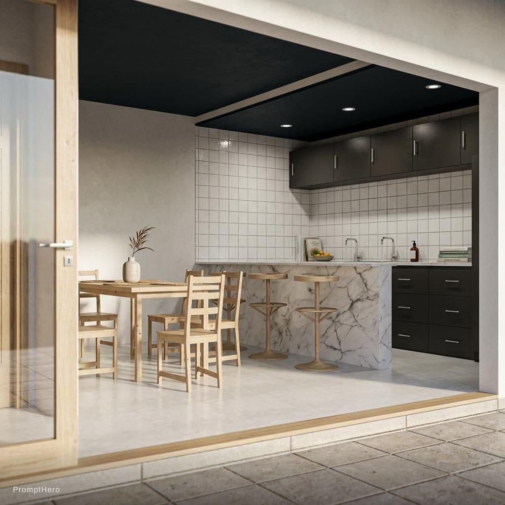 AI generated: real render