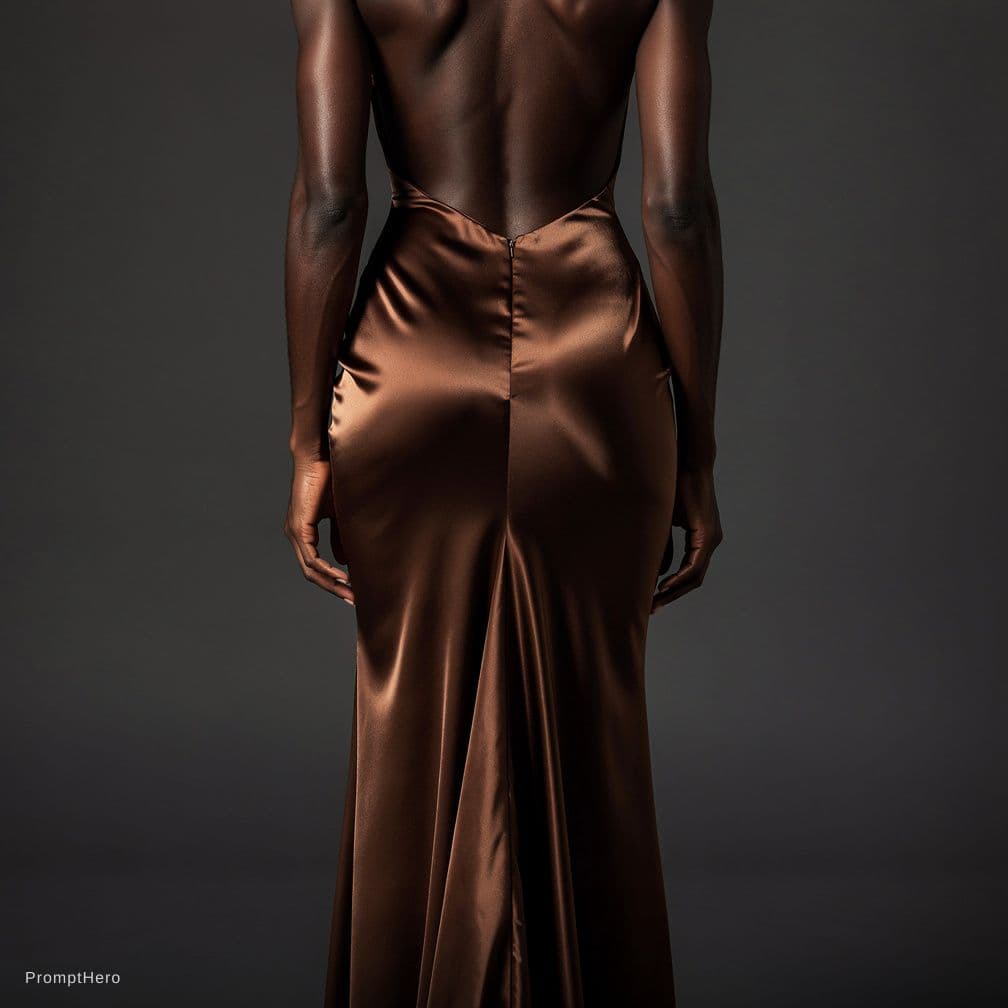 AI generated: nude ebony buttocks