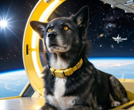 Hela, a husky mix dog. - Image 4