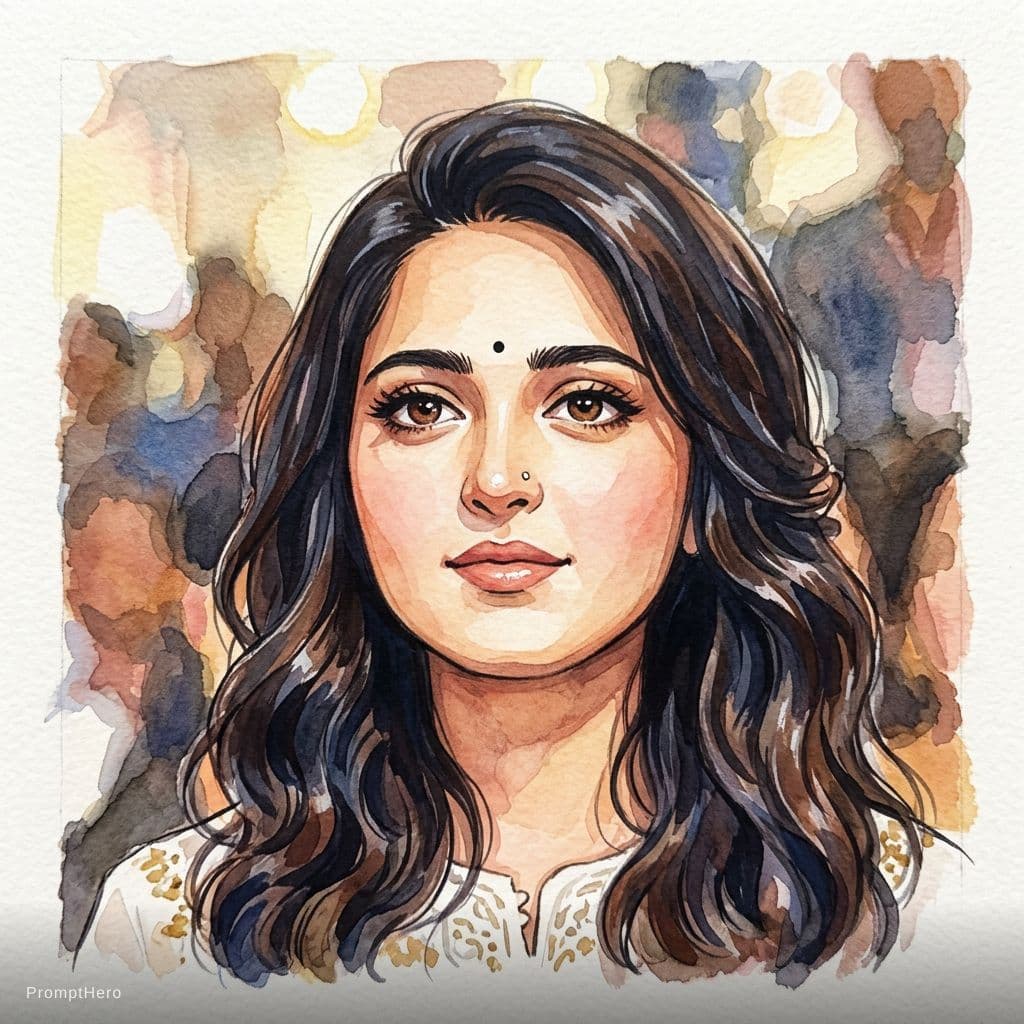 AI generated: a character in painted anime artwork