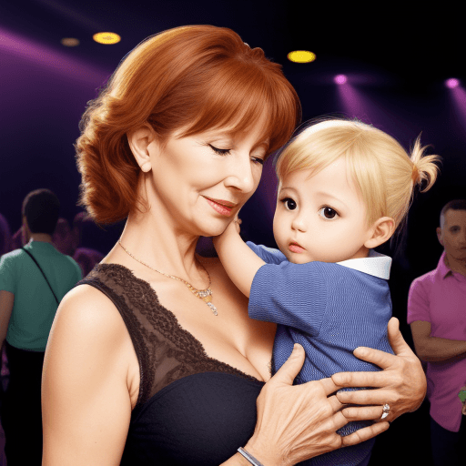 AI generated:  mom at club