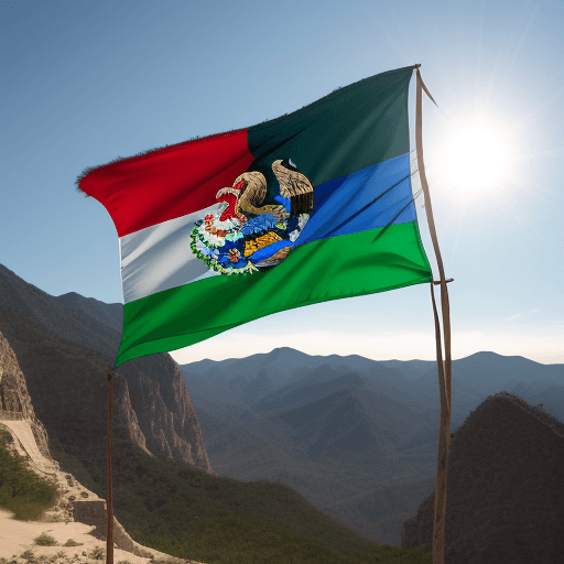 AI generated: BANDERA DE MEXICO 