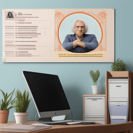 AI generated: crear una imagen de un directivo de mediana edad en su escritorio desesperado por tener que cerrar l...