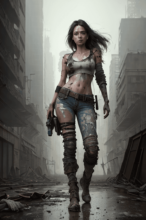 AI generated: modelshoot style, (extremely detailed CG unity 8k wallpaper), full shot body photo of the most beaut...