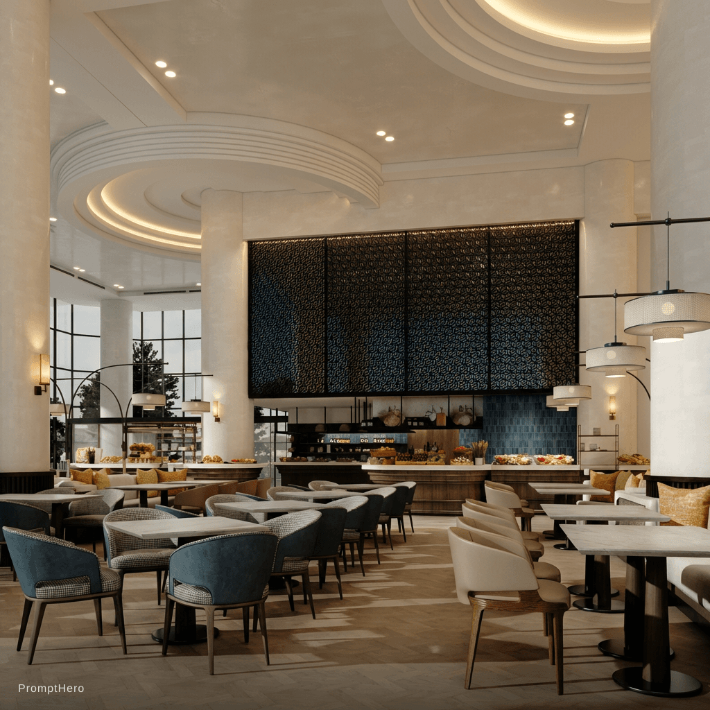 AI generated: Transform this interior rendering into an ultra-photorealistic professional interior photograph. Pre...