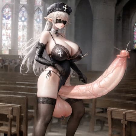 Hyper futanari
